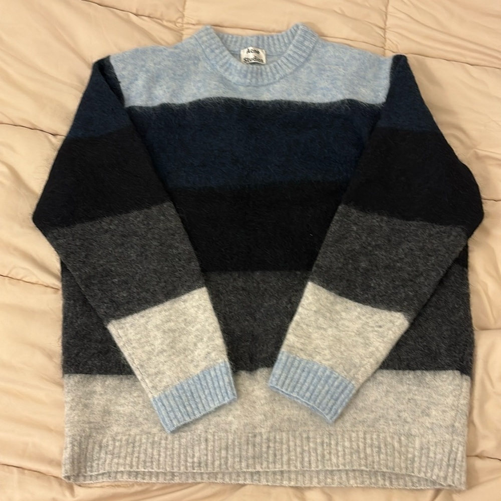 Acne Studio Albah Mohair Sweater (size: L) 30% Wool